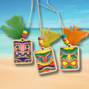 Tropical Tiki Necklace