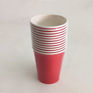 Valentines 1: Red Paper cups 12pc