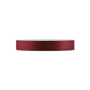 1cm Deep Red Ribbon