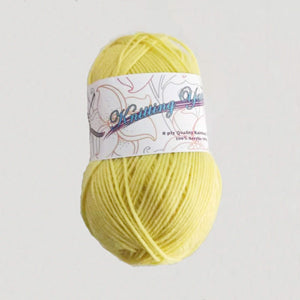 Lemon Yellow Yarn 100g