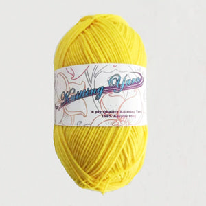 Canary Yellow Yarn 100g