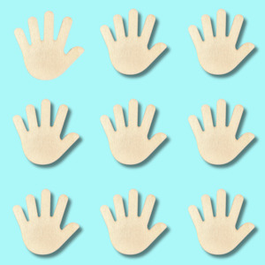 Wooden Blanks: Hand Basic Wood Shape