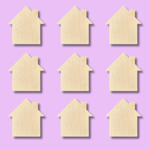 House Basic Wood Shape