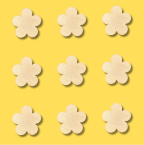 Flower Basic Wood Shape