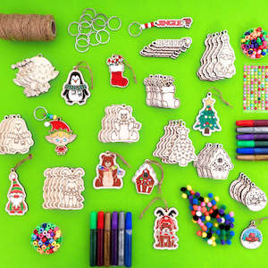 100 Craft Boxes: Bulk Christmas 100 Crafts Box