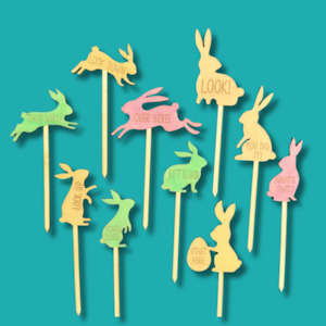 Bunny Easter Egg Hunt Signs