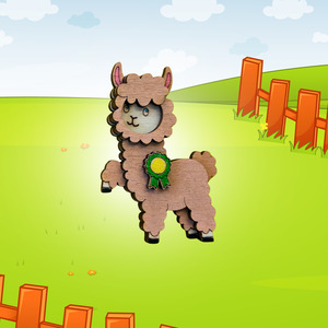 All Kids Craft Kits 1: Timbertrail Llama