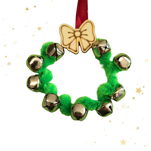 Music Themed Crafts 1: Bell Wreath