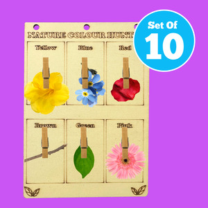 Bulk Craft Kits 1: Set of 10 - Nature Colour Hunter