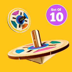 Set of 10 - Spinning Top