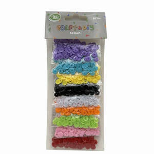 Embellishments 1: Matte Coloured Sequins - Multi-pack