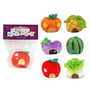 Mini Resin Veggie House