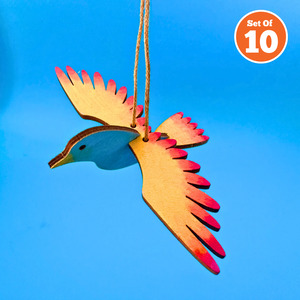 Set of 10 - Flying Bird
