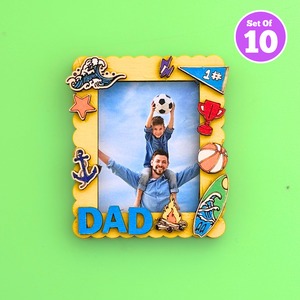 Set of 10 - Dad Photo Frame