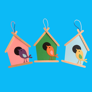 Animal Themed Crafts: SALE - Card Birdhouse