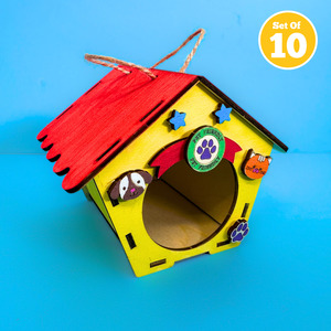 Animal Themed Crafts: Set of 10 - Mini Pet Carrier