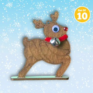 Christmas 1: Set of 10 - Reindeer