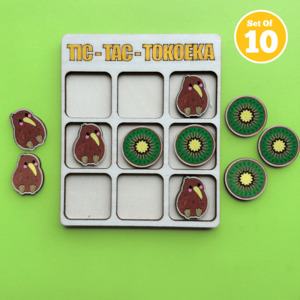 Set of 10 - Tic Tac Tokoeka
