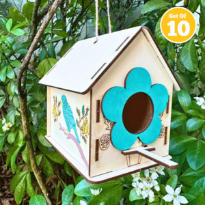 All Craft Kits: Set of 10 - Nature Bird House