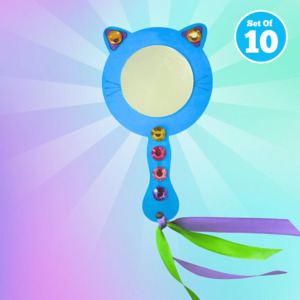 All Craft Kits: Set of 10 - Cat Mirror