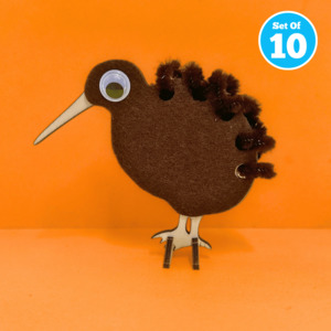 All Craft Kits: Set of 10 - Tokoeka Kiwi