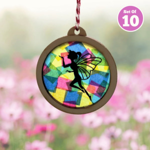 Set of 10 - Fairy Sun Catcher
