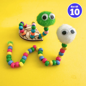 All Craft Kits: Set of 10 - Fidget Worm