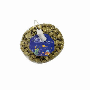 All Craft Supplies 1: Gold Decorative stone gravel rocks