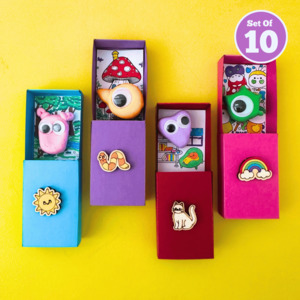 All Kids Craft Kits 1: Set of 10 - Pocket Pals