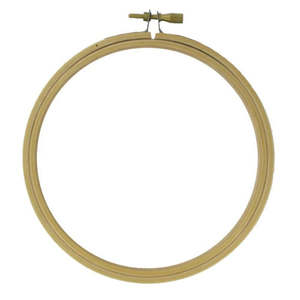 Craft Tools 1: Wooden  Embroidery Hoop - 10 inch