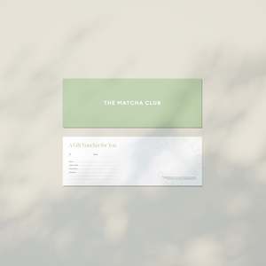 Gift Cards: The Matcha Club Gift Card