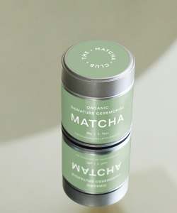 Organic Signature Ceremonial Matcha Tin 40g - PREORDER