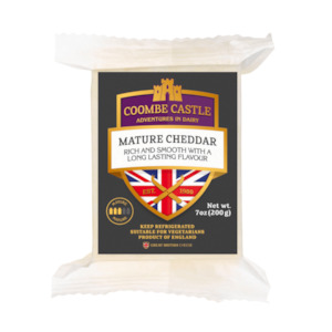 Deli: Coombe Castle Mature Cheddar