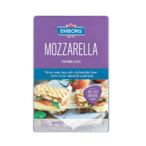 Emborg Mozzarella Slices