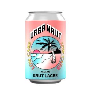 Wine Beer: Urbanaut Miami Brut Lager 5.3%