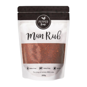 Meal Ingredients: Pepper & Me 'Man Rub'