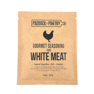 Paddock to Pantry Gourmet Seasoning - White Meat