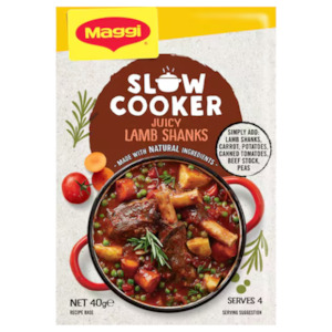 Maggi Slow Cooker Recipe Base Lamb Shanks 40g