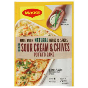 Maggi Side Dish Potato Bake Sour Cream & Chives 21g