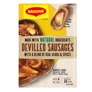Maggi Devilled Sausages Recipe Base Sachet 37g