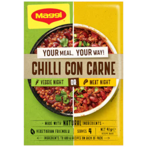 Condiments Seasonings: Maggi Recipe Base Chilli Con Carne 41g
