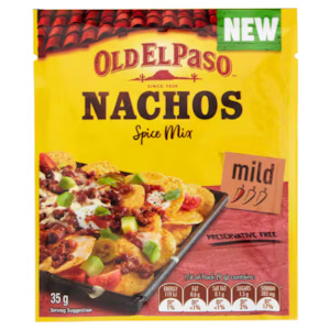 Condiments Seasonings: Old El Paso Spice Mix Nacho 35g