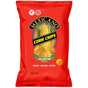 Meat Specials: Mexicano Jalapeno Corn Chips - 300g