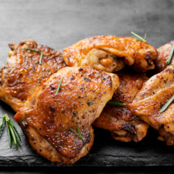 Chicken: Free range chicken thigh skin on | 500gm