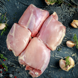 Chicken: Free range chicken thigh skinless | 500gm