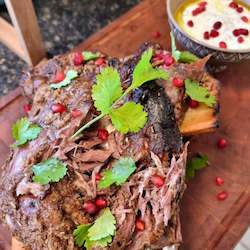 Recipes: Slow Roasted Lamb Shoulder with Middle Eastern Flavours