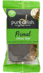 Crackers: Pure Delish Primal Choc Bar 68g
