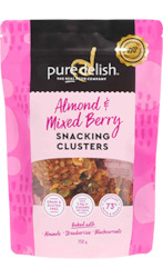 Crackers: Almond & Mixed Berry Snacking Clusters 150g