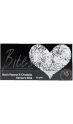 Crackers: Black Pepper & Cheddar Shortbread 50g (BB 21/09/24)