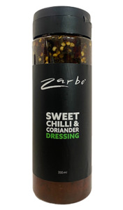 Vinegars Dressings: Zarbo Sweet Chilli & Coriander 350ml